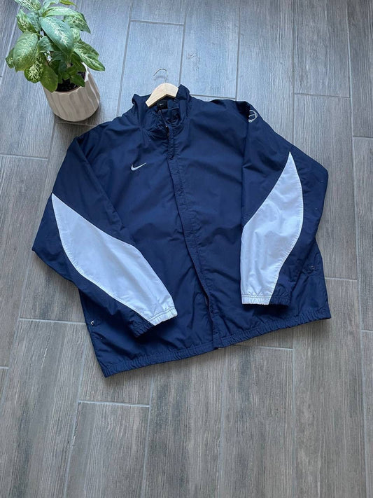 Nike navy waterproof vintage jacket