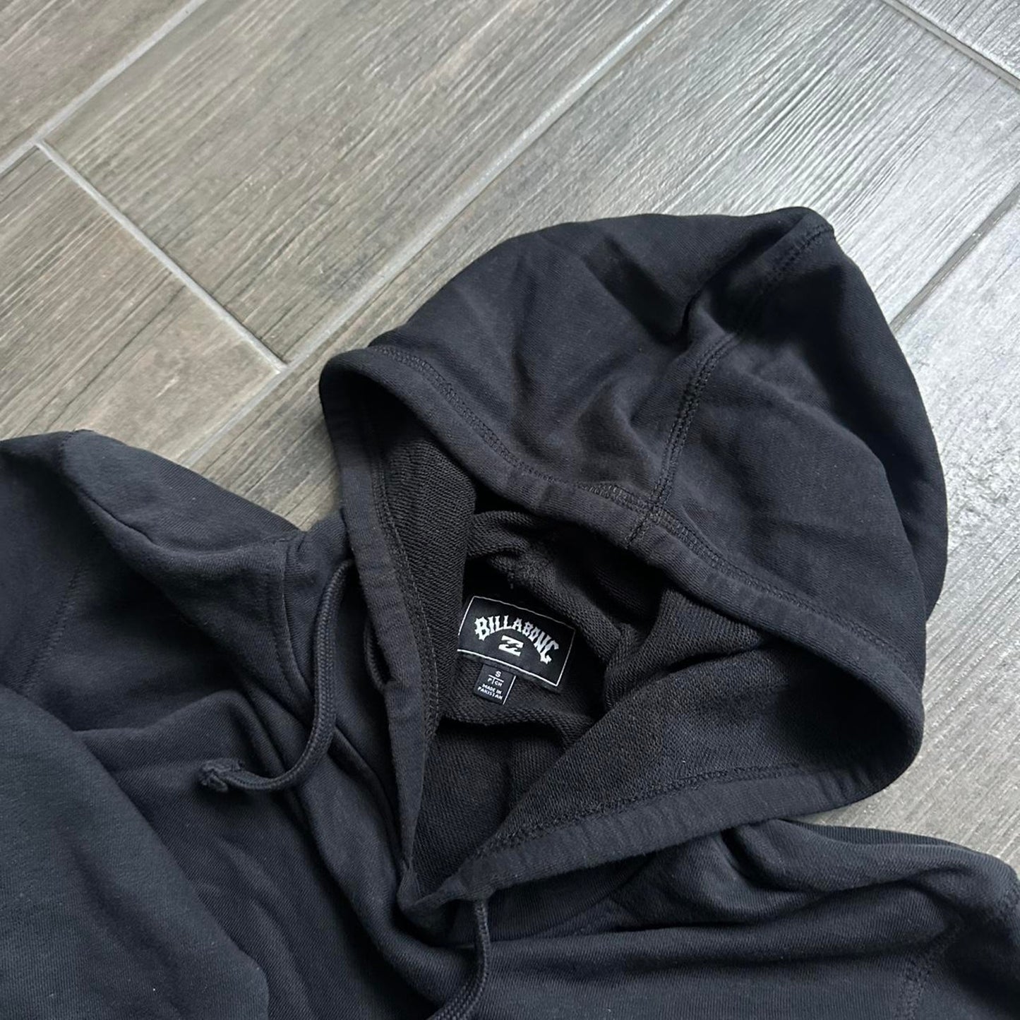 Billabong black hawaii print hoodie