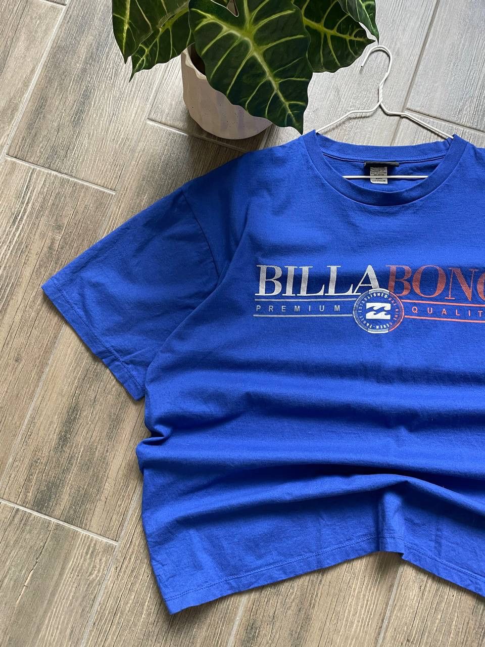 Billabong blue vintage baggy surf style t-shirt