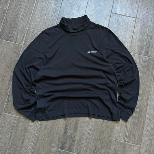 Adidas black long sleeve turtleneck jumper
