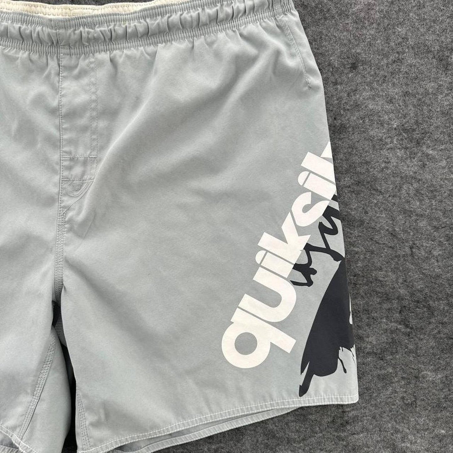 Quiksilver gray white board