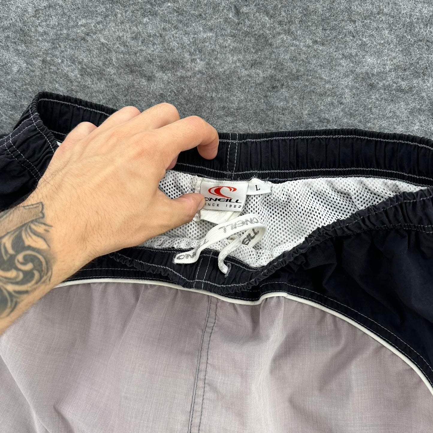 Oneill black grey swim