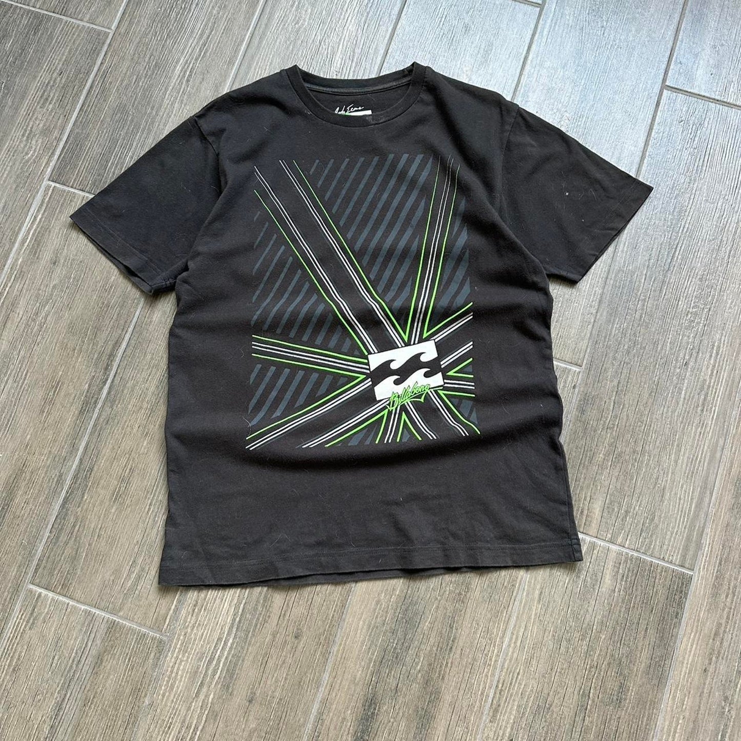 Billabong black surf tee