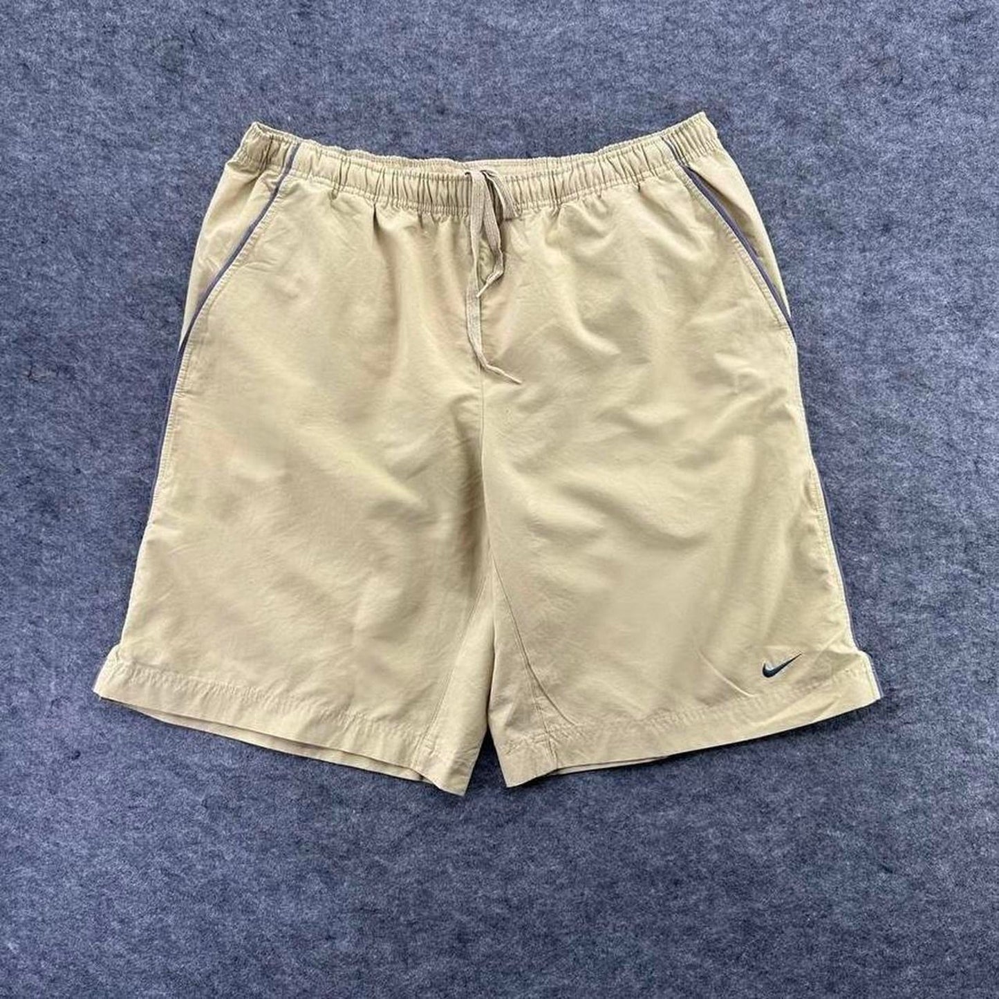 Nike tan cream shorts