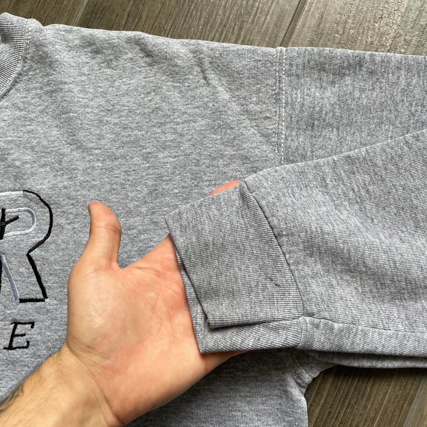 Nike grey made in usa 90s vintage Oversized L sweatshirt