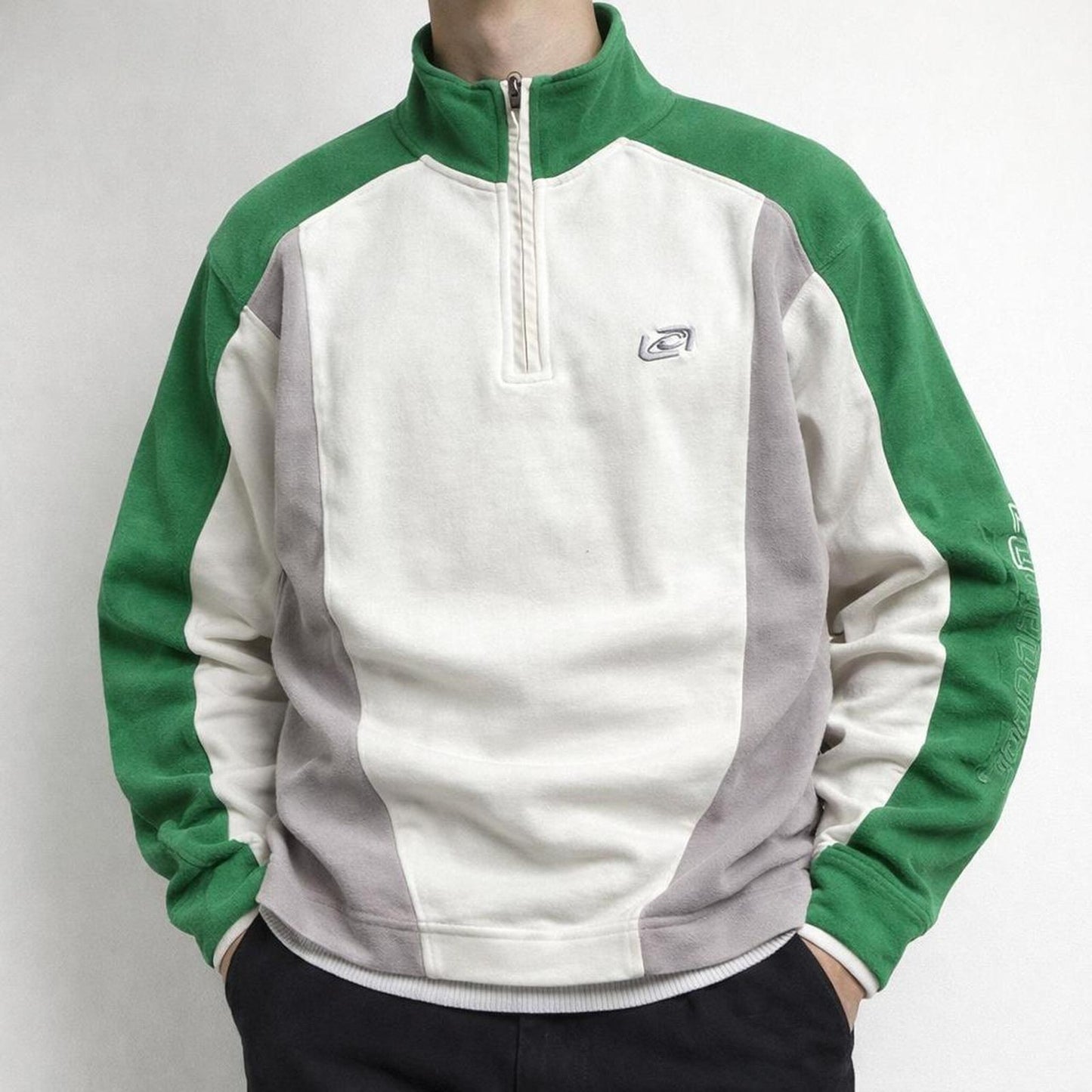 Oneill quarter zip fleece vintage jumper