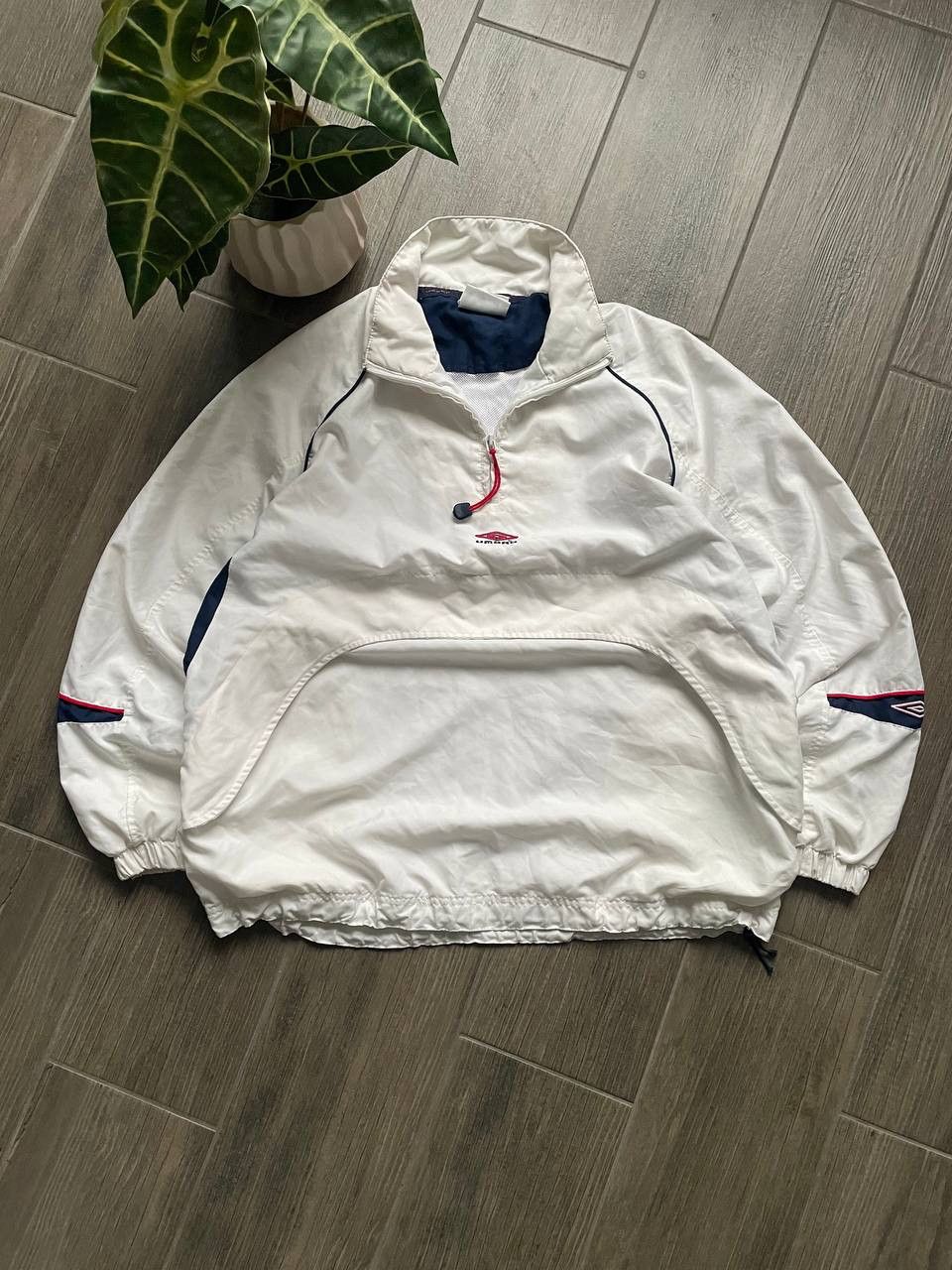 Umbro white vintage baggy jacket