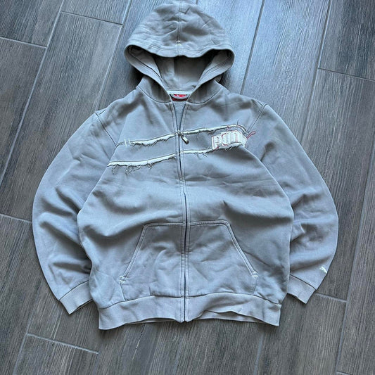 Puma zip up baggy y2k