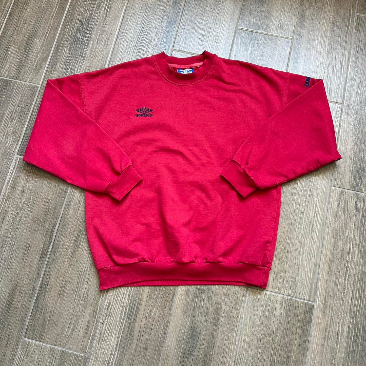Umbro red crewneck sweatshirt