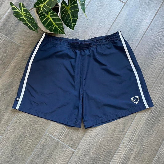 Nike y2k baggy nylon vintage shorts