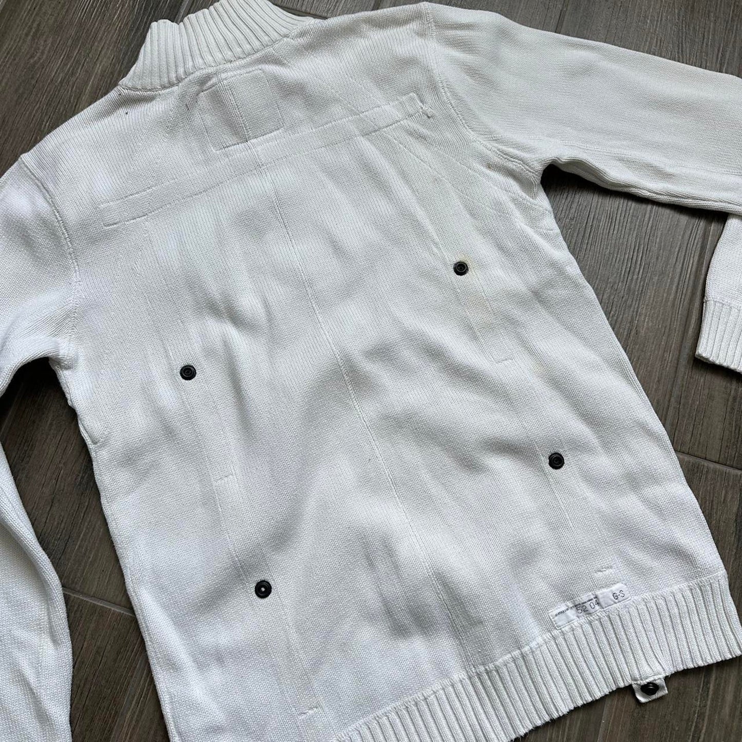 G Star Raw Y2k Japanese style knitted zip M jumper