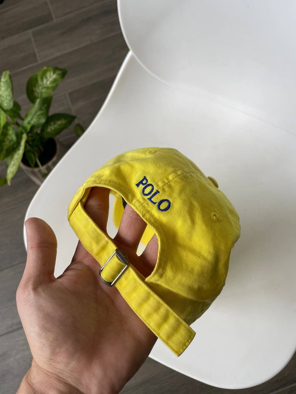 Polo Ralph Lauren y2k yellow cap