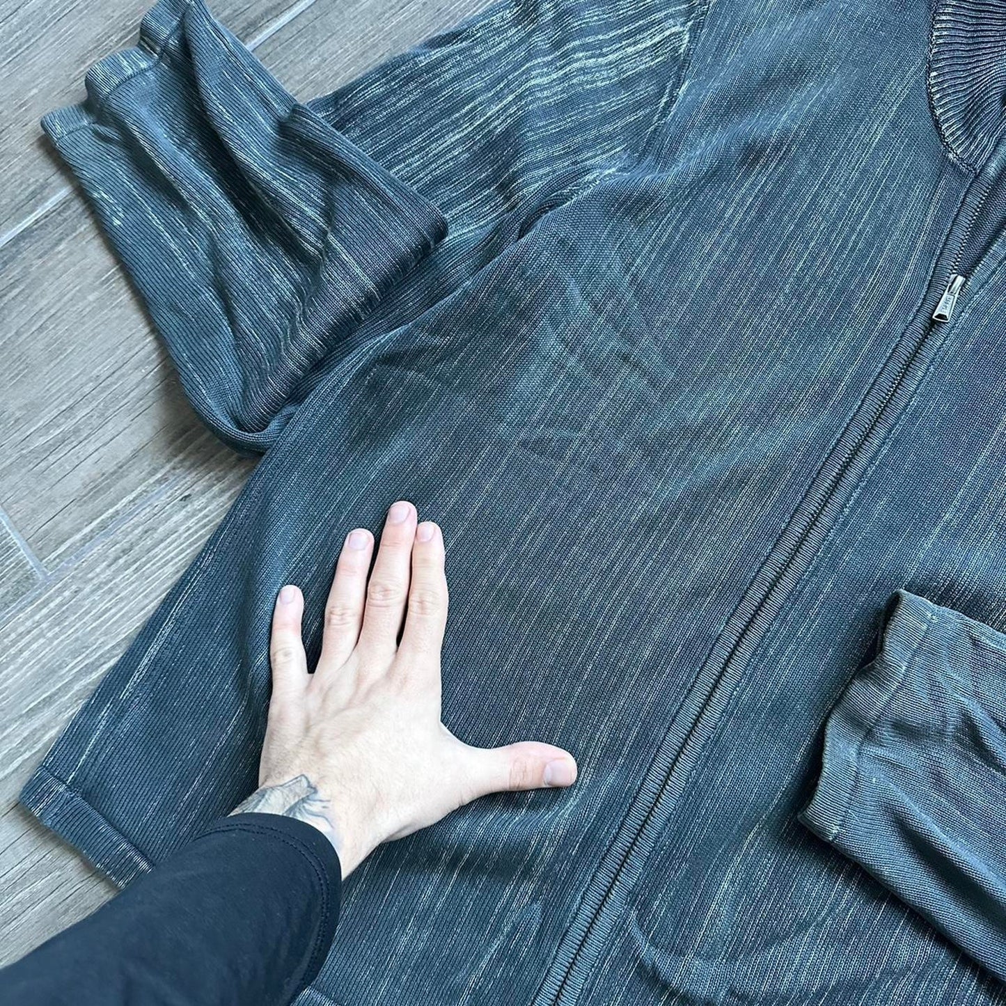 Vintage Esprit Japanese style knitted striped L jumper