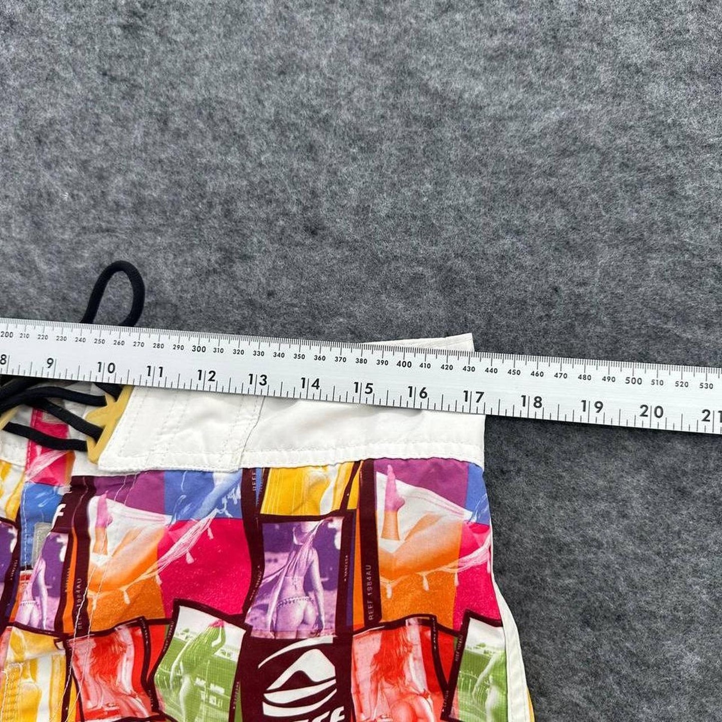 Reef board shorts with multicolored
