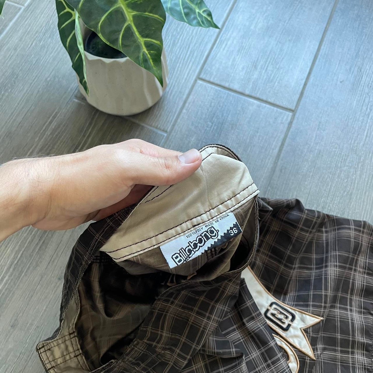 Billabong y2k nylon surf shorts