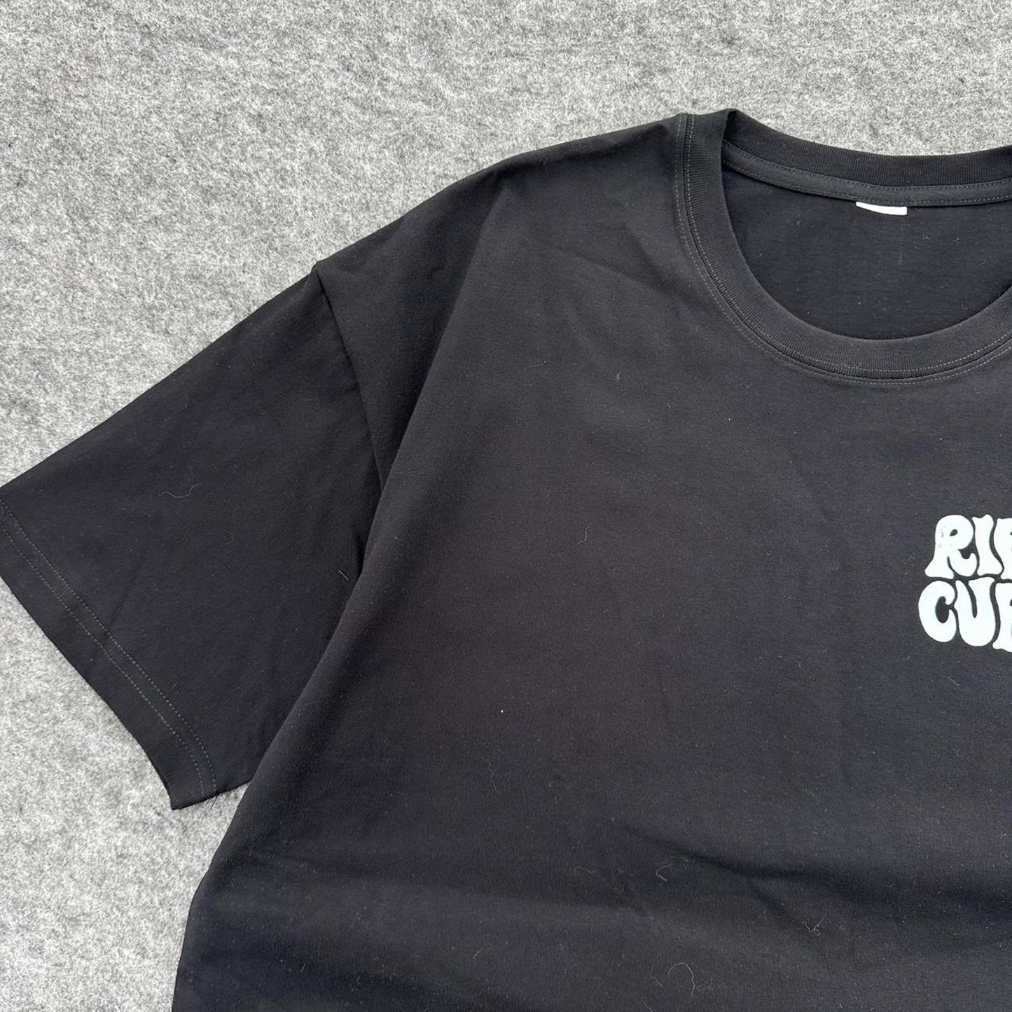 Rip curl black surf tee