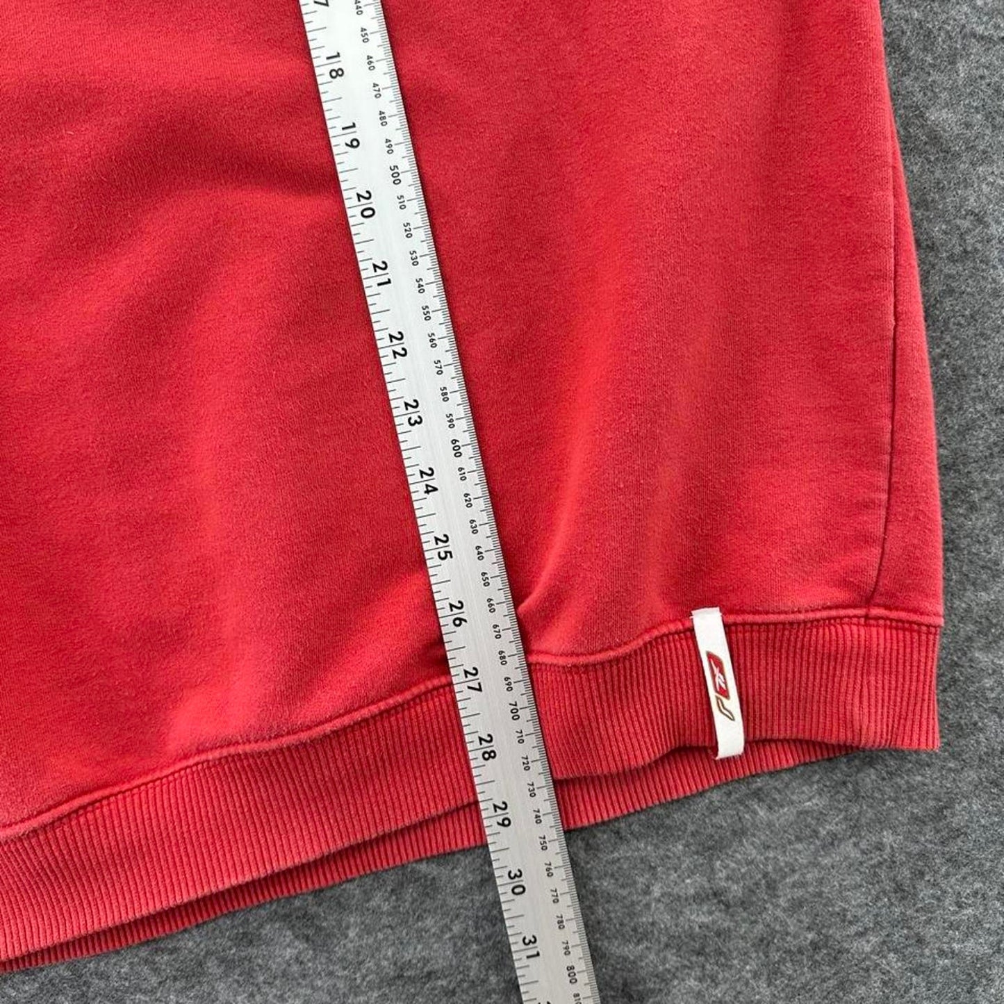 Reebok red crewneck sweatshirt
