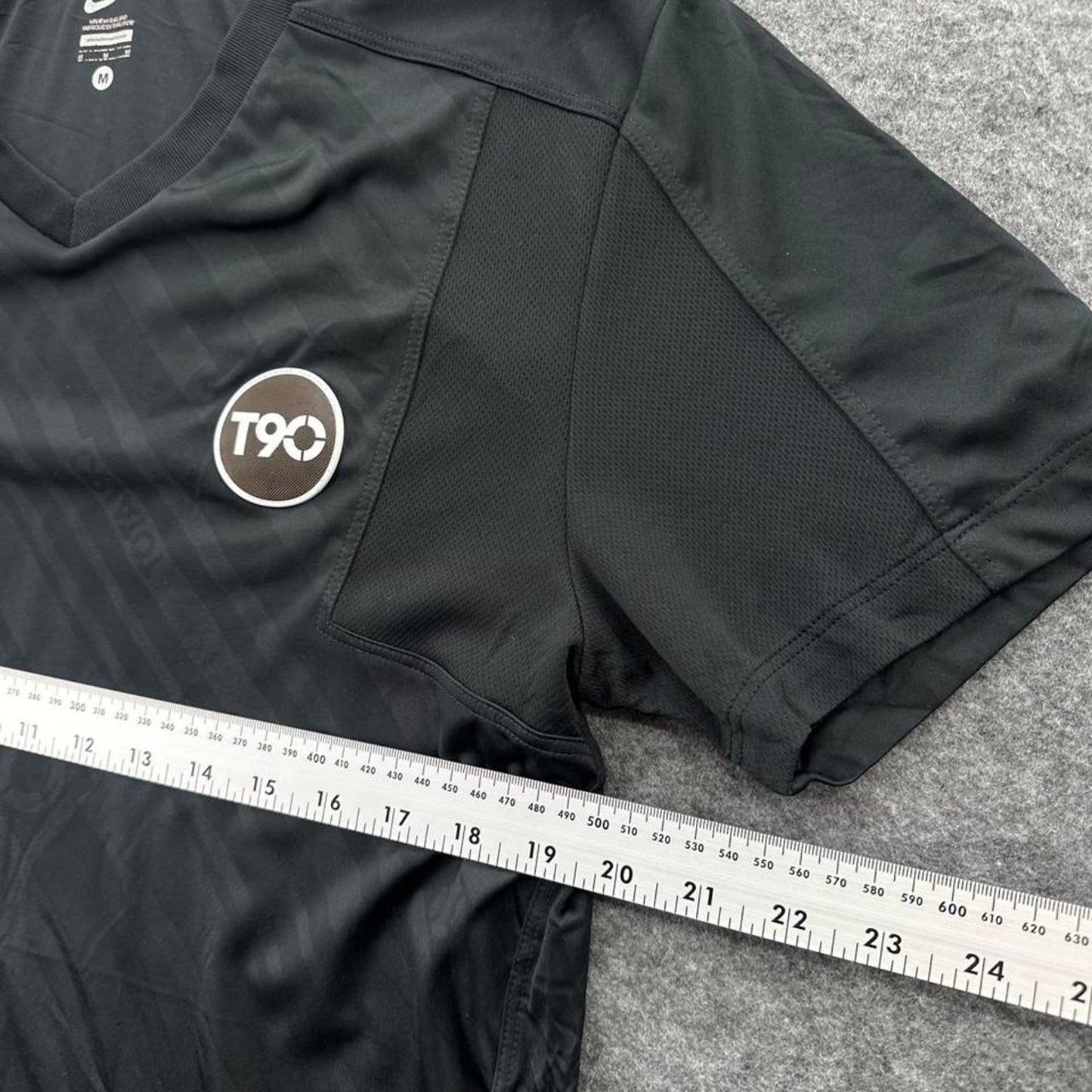 Nike black training top