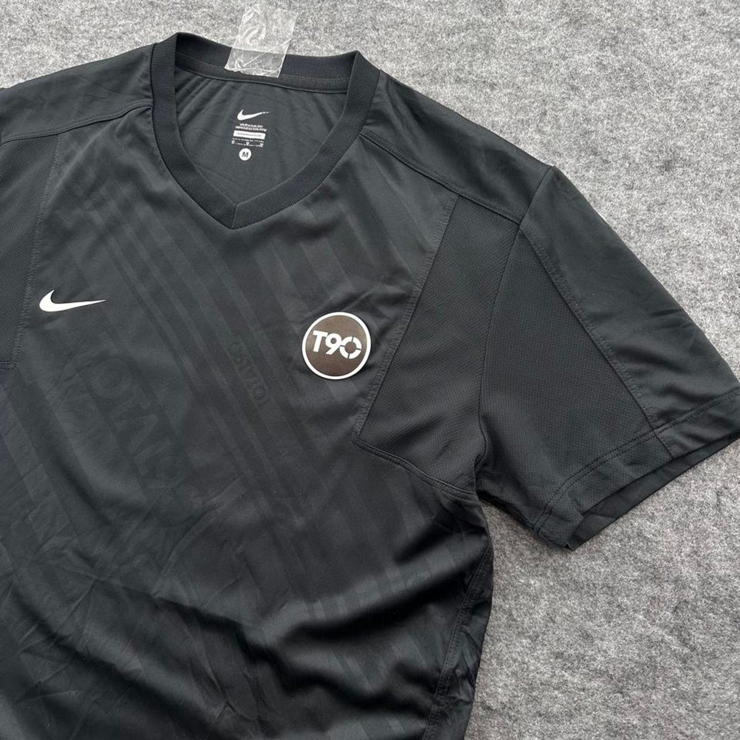 Nike black training top