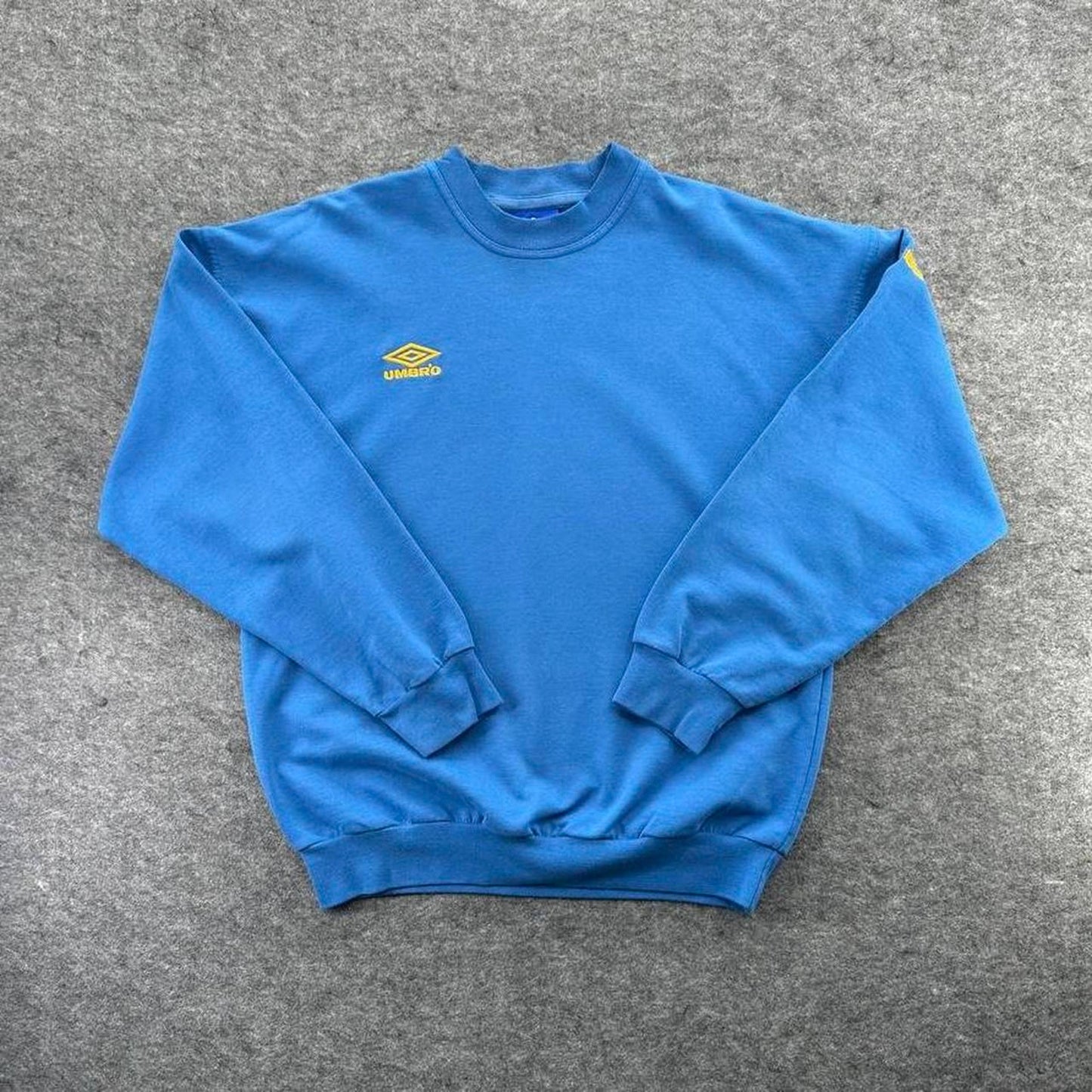90s umbro blue crewneck sweatshirt