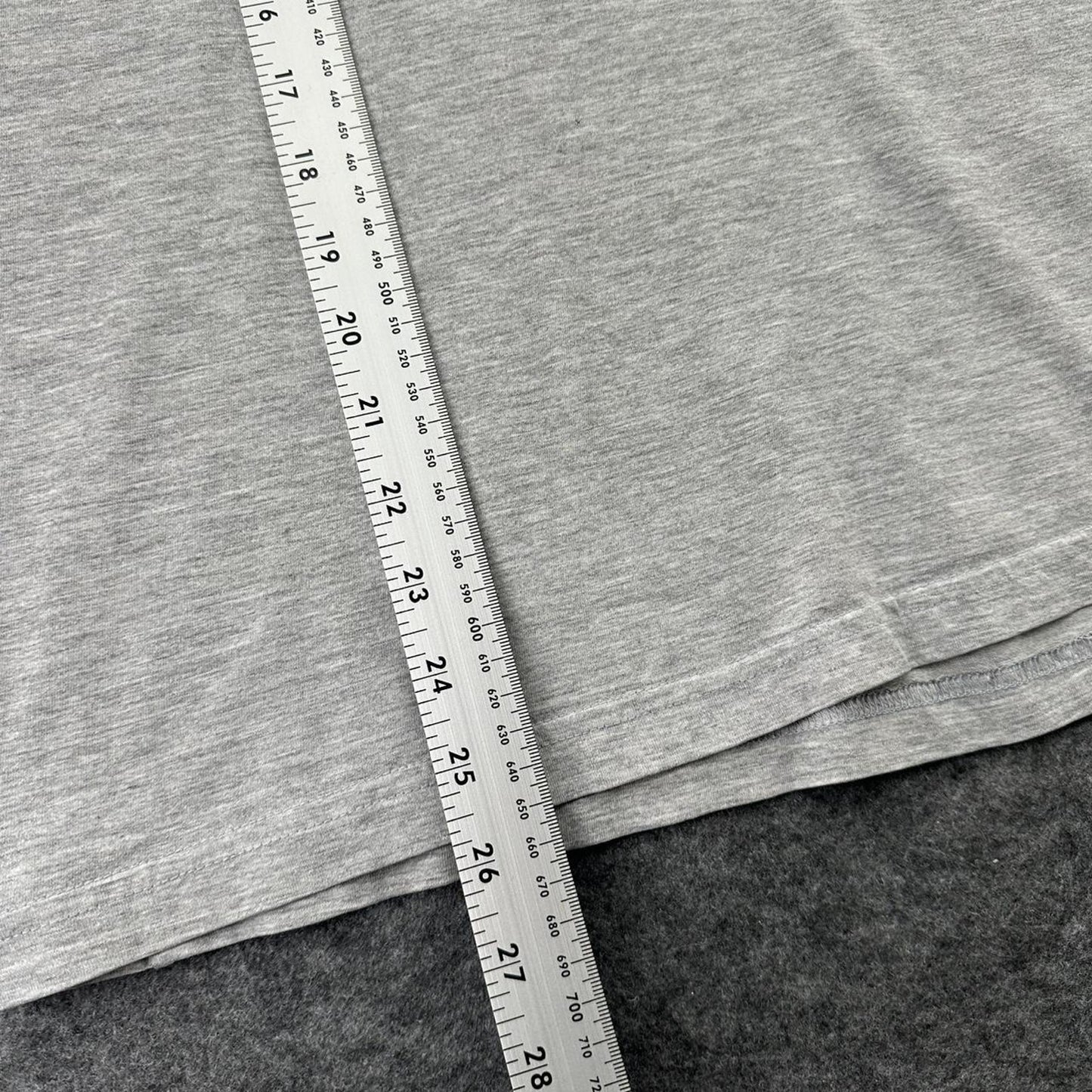 Nike grey tee with embroidered