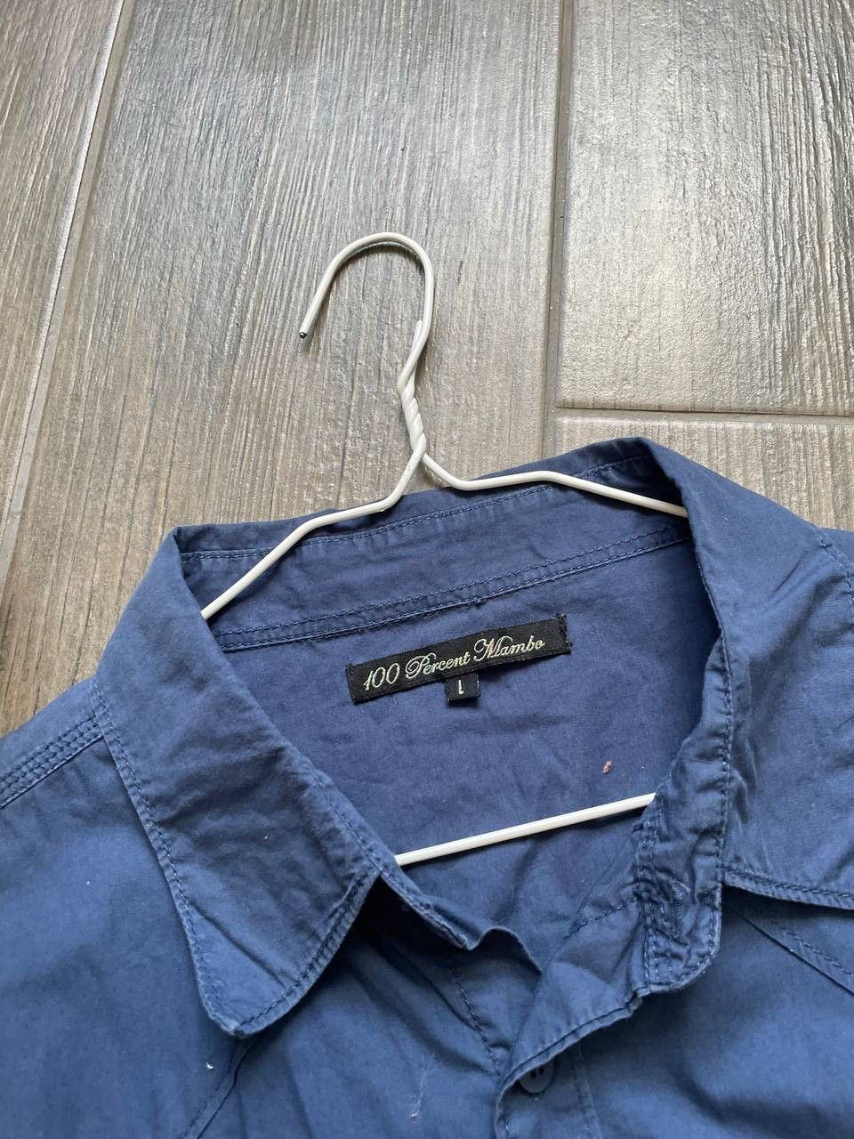 Mambo vintage blue baggy surf shirt