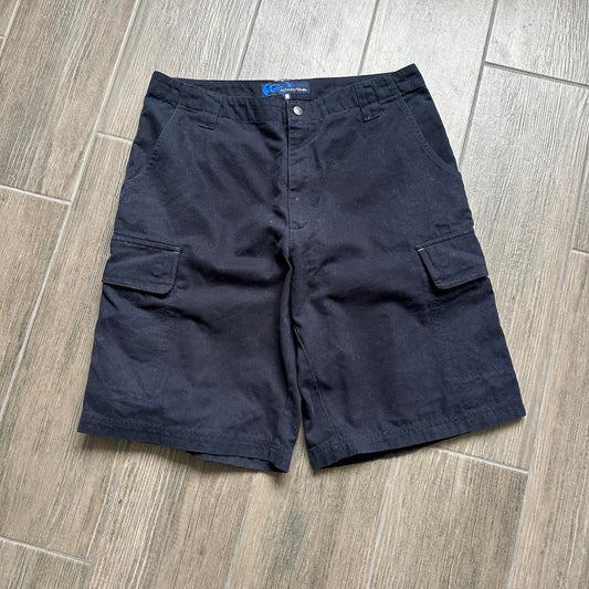 Quiksilver vintage black cargo shorts
