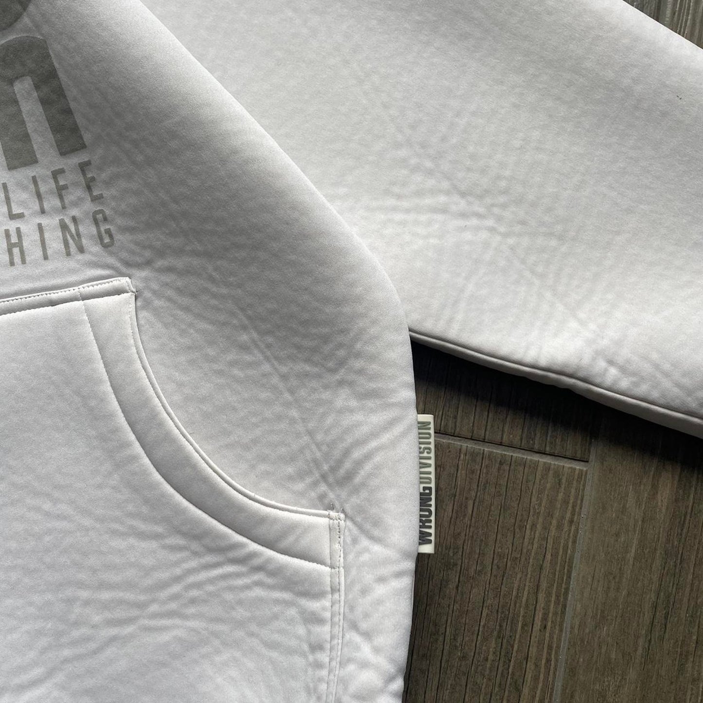 Y2k skater style white oversized L hoodie