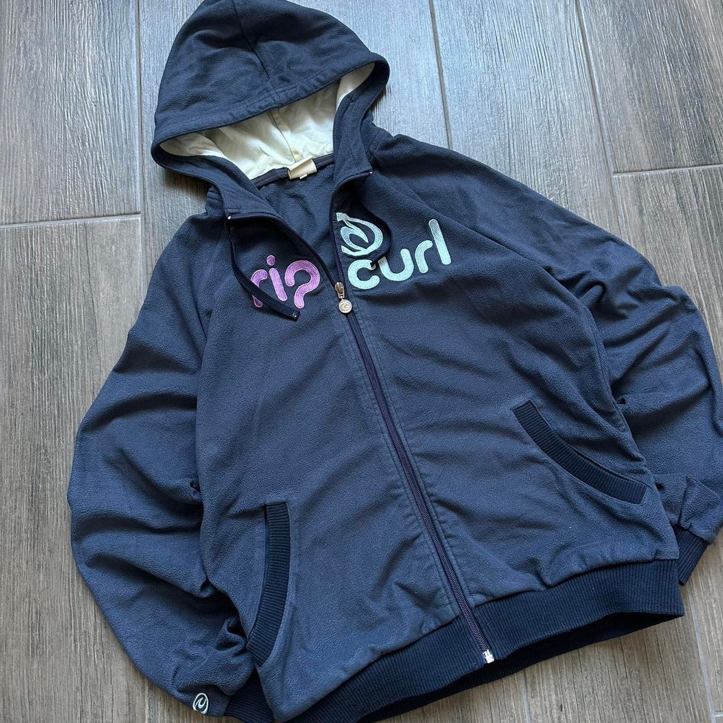 Rip Curl fleece women y2k style hoodie