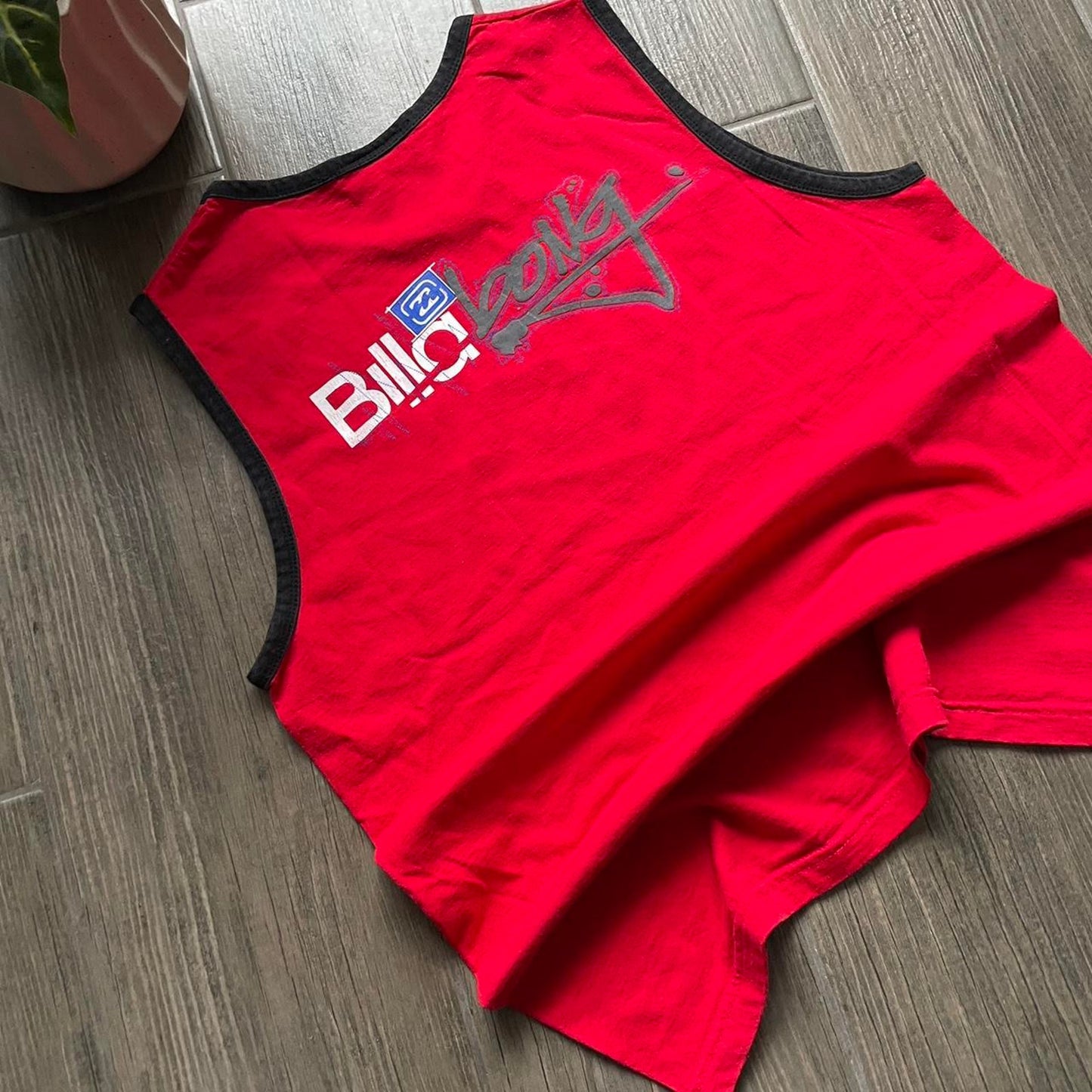 Billabong y2k big logo surf vintage S-M tee