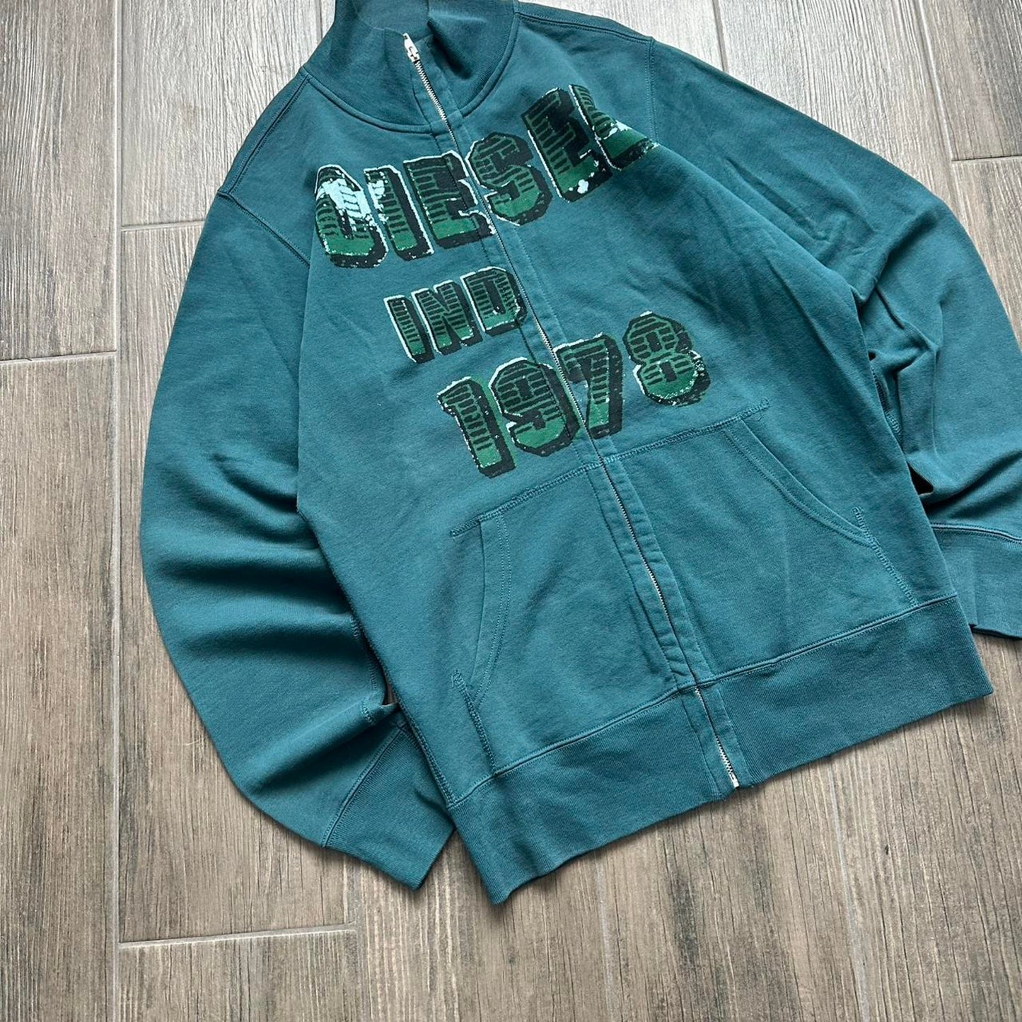 Diesel zip up vintage jumper