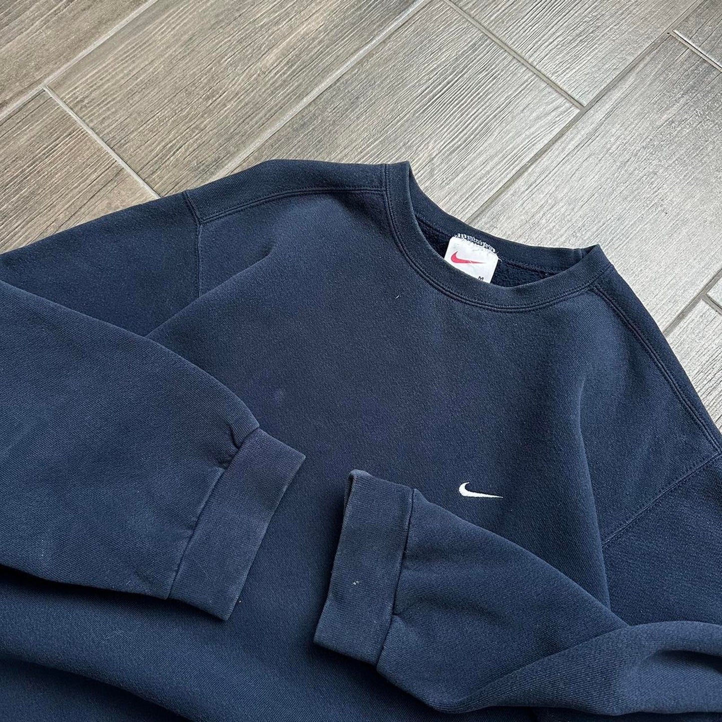 Nike oversized y2k swoosh M sweatshirt