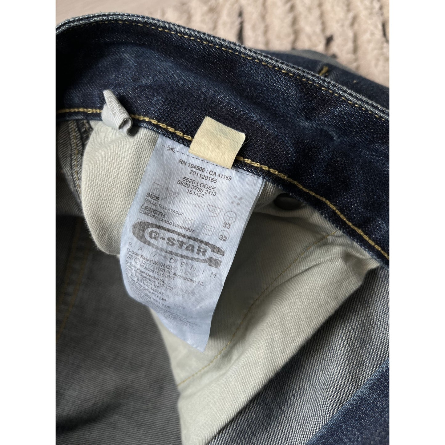 G-Star Raw 5620 Loose Fit Jeans Denim