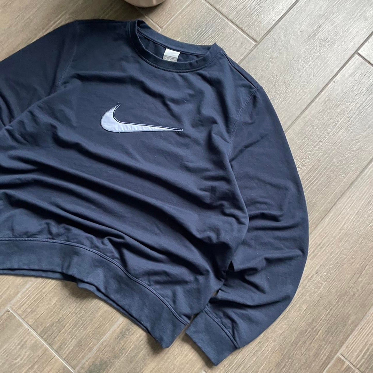 Nike navy vintage Oversized L light sweatshirt