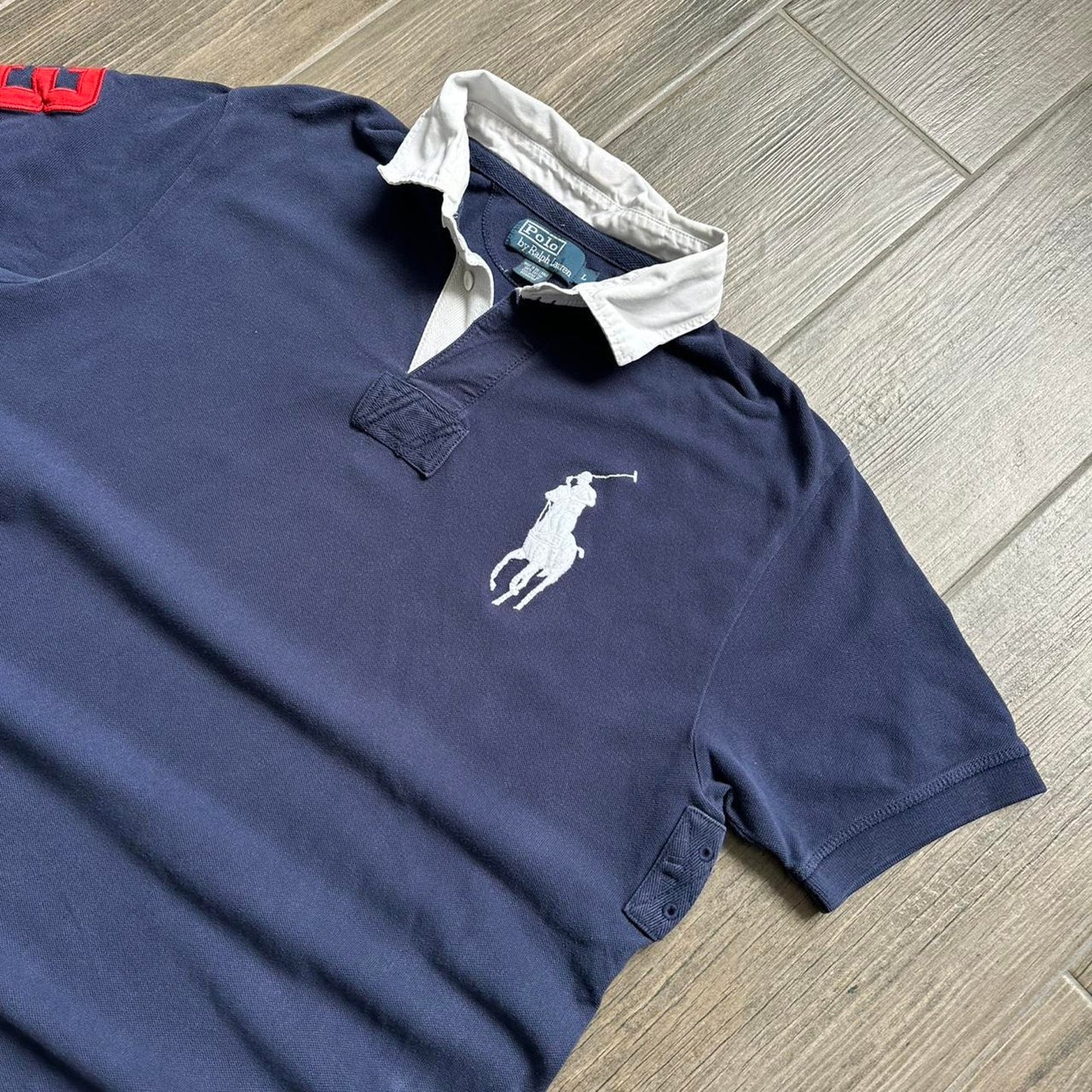 Ralph lauren navy blue polo