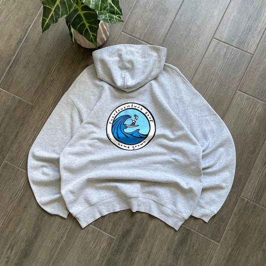 Vintage surf style hoodie