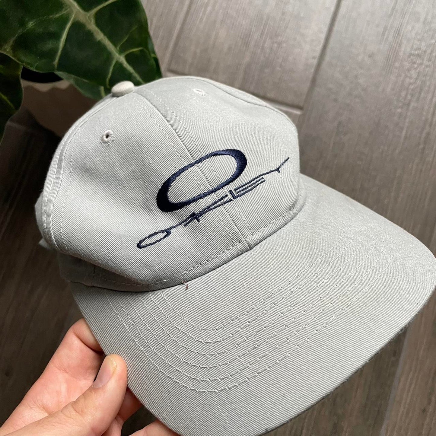 Vintage grey streetwear y2k cap