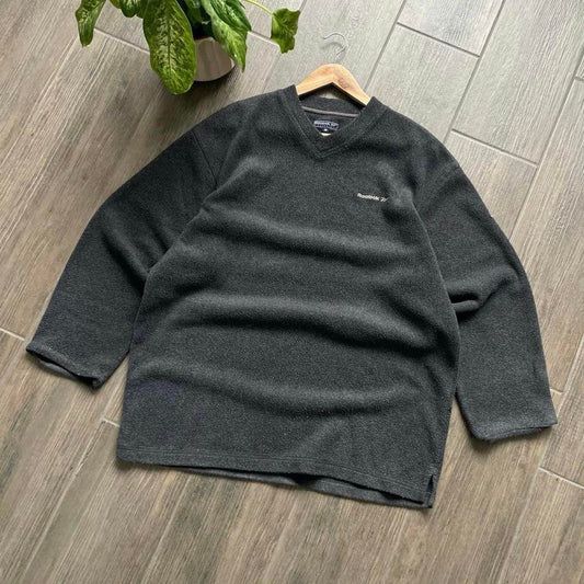 Reebok vintage y2k fleece sweatshirt
