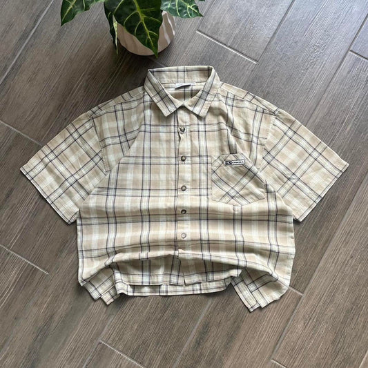 Oneill flannel y2k surf shirt