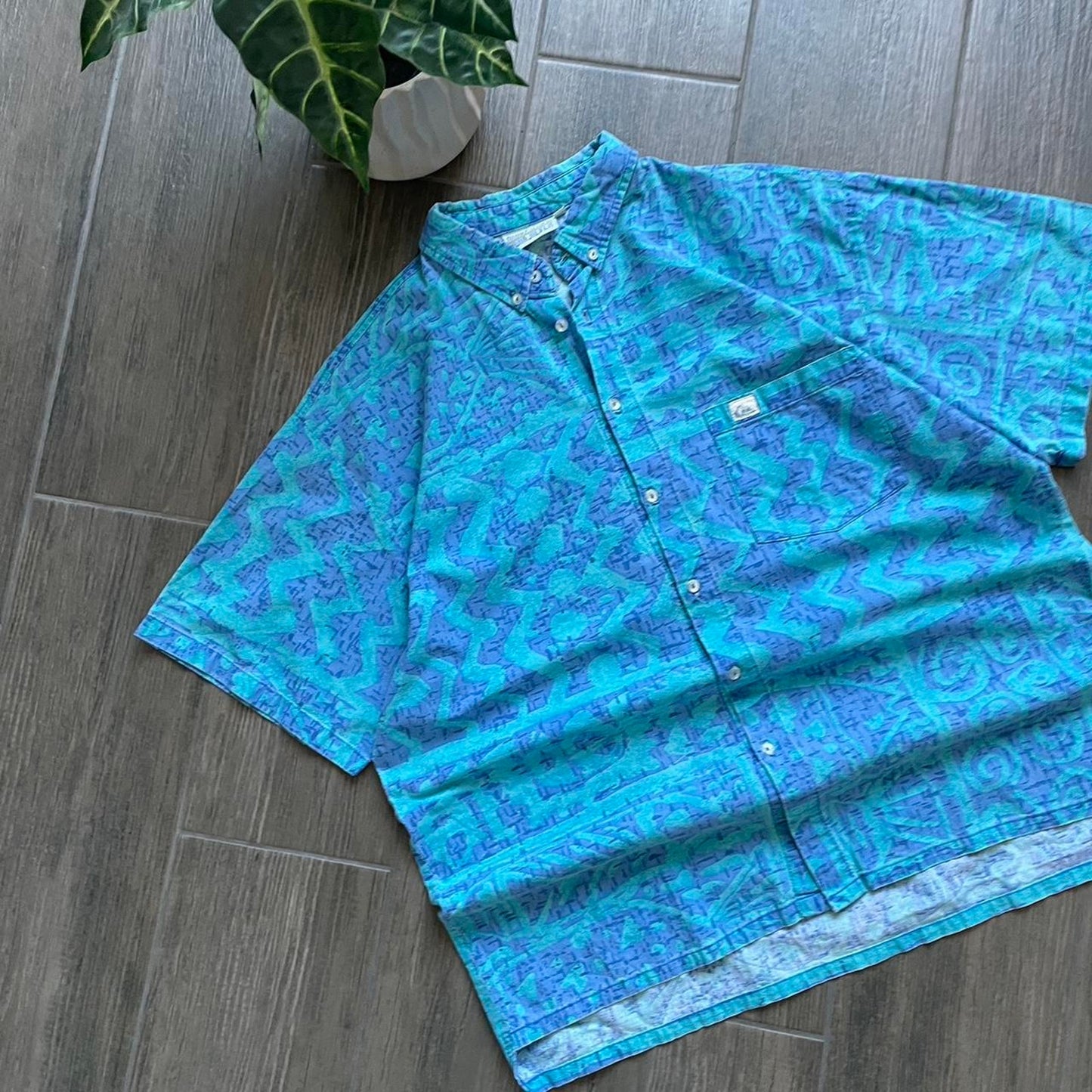 Quiksilver surf hawaii style 90s