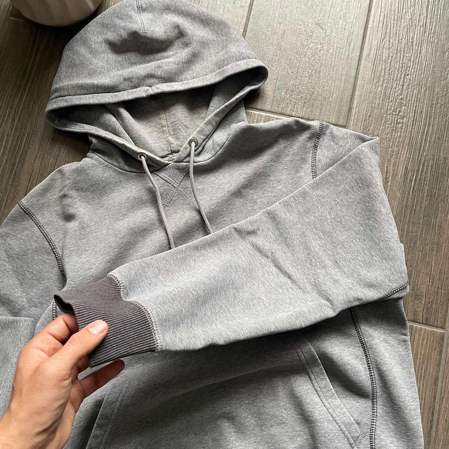 Nike grey vintage Oversized M cotton hoodie