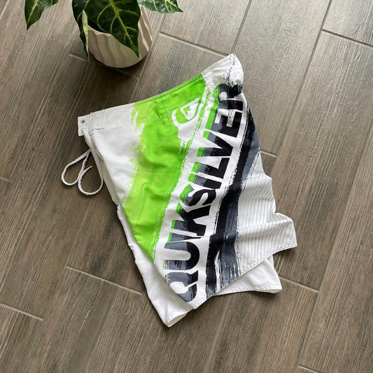 Quiksilver big logo surf y2k shorts