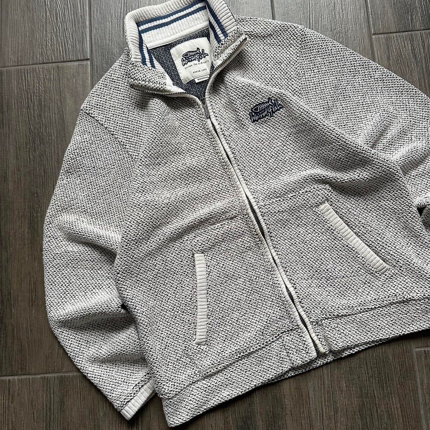 Weird Fish Y2K baggy surf jumper M