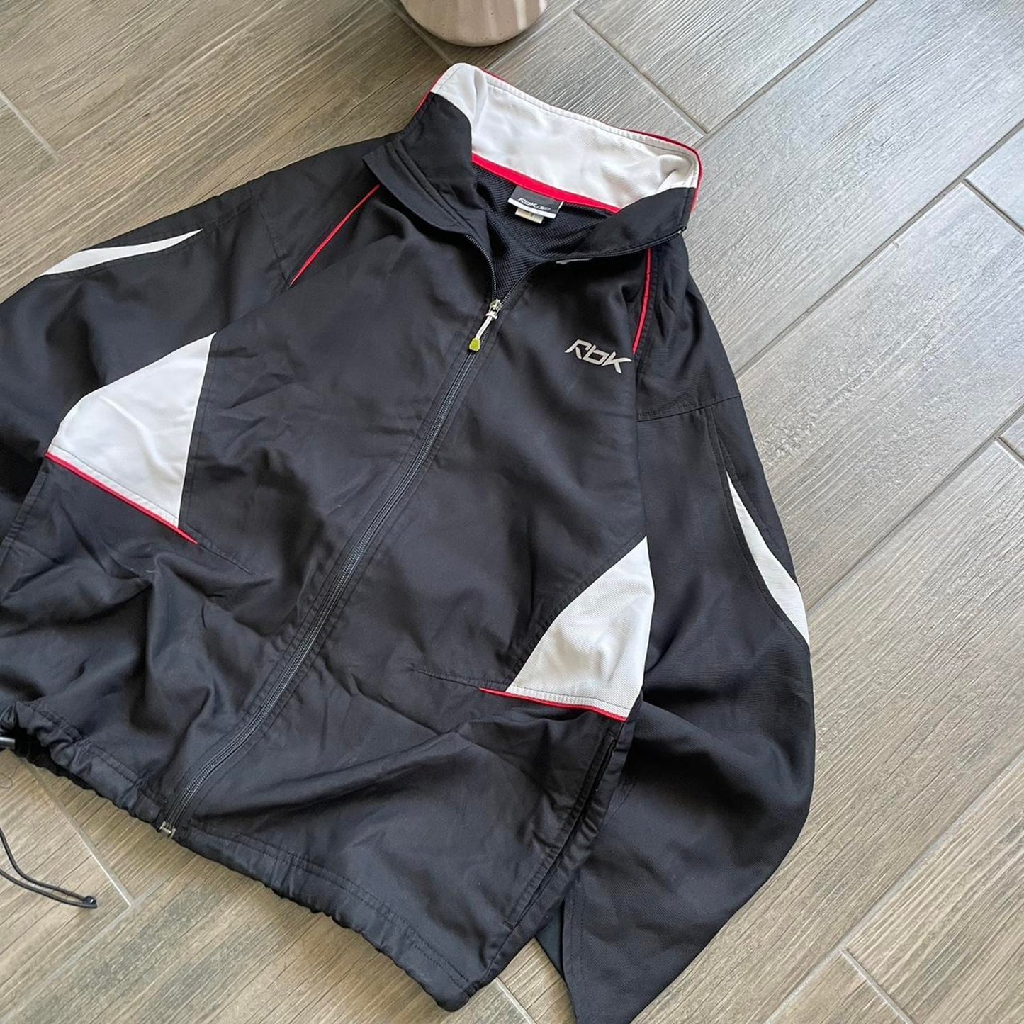 Reebok baggy nylon y2k jacket