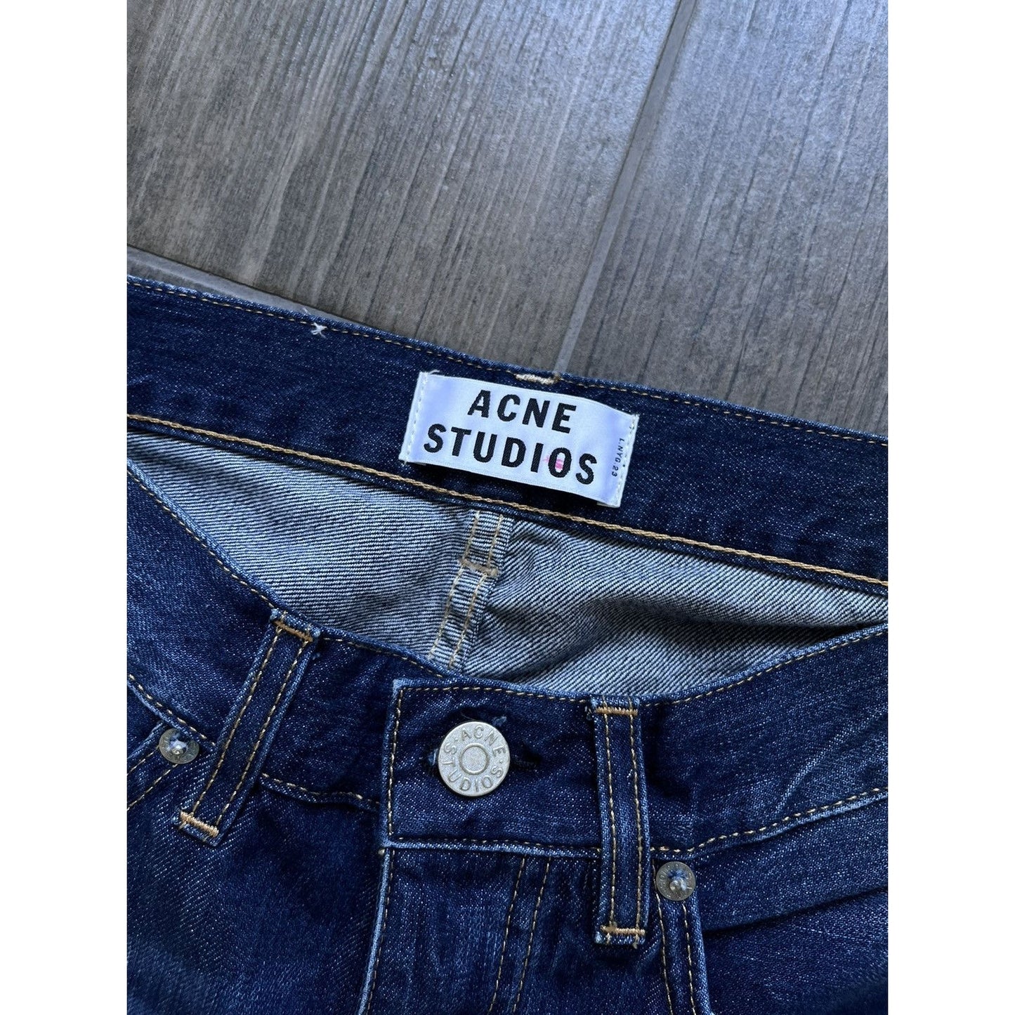 Acne Studios Rok Verakai Blue Jeans Denim