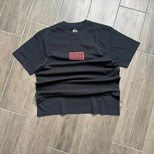 Quiksilver black surf tee