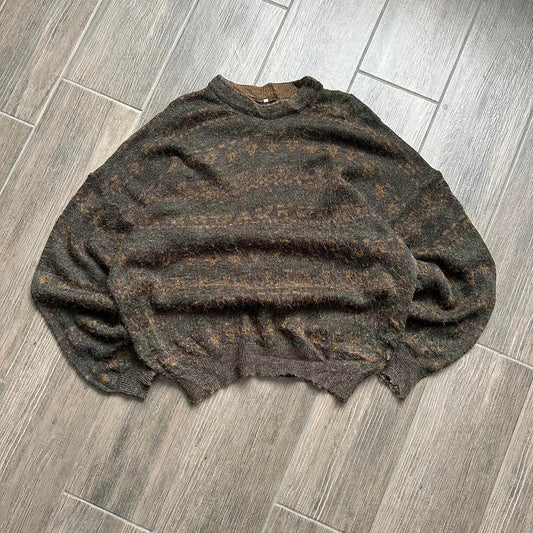 Y2k vintage grandpacore sweater