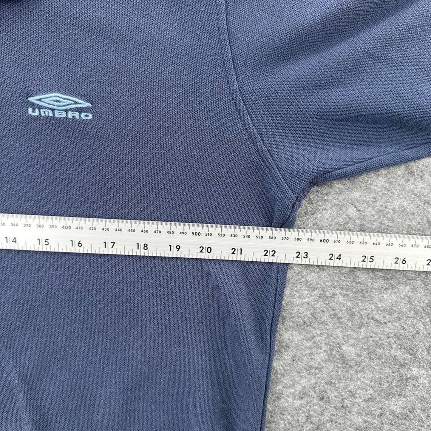 Umbro navy blue polo shirt