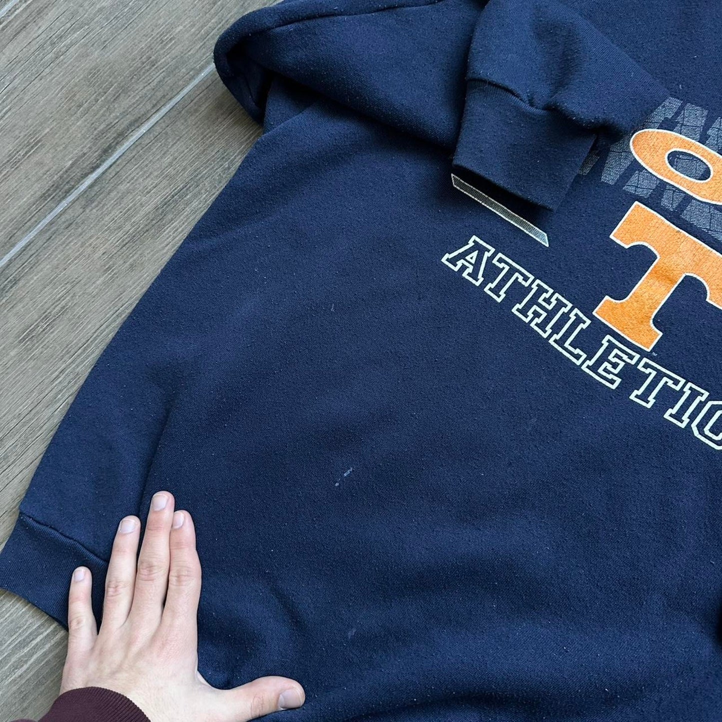 Vintage y2k navy XL sweatshirt