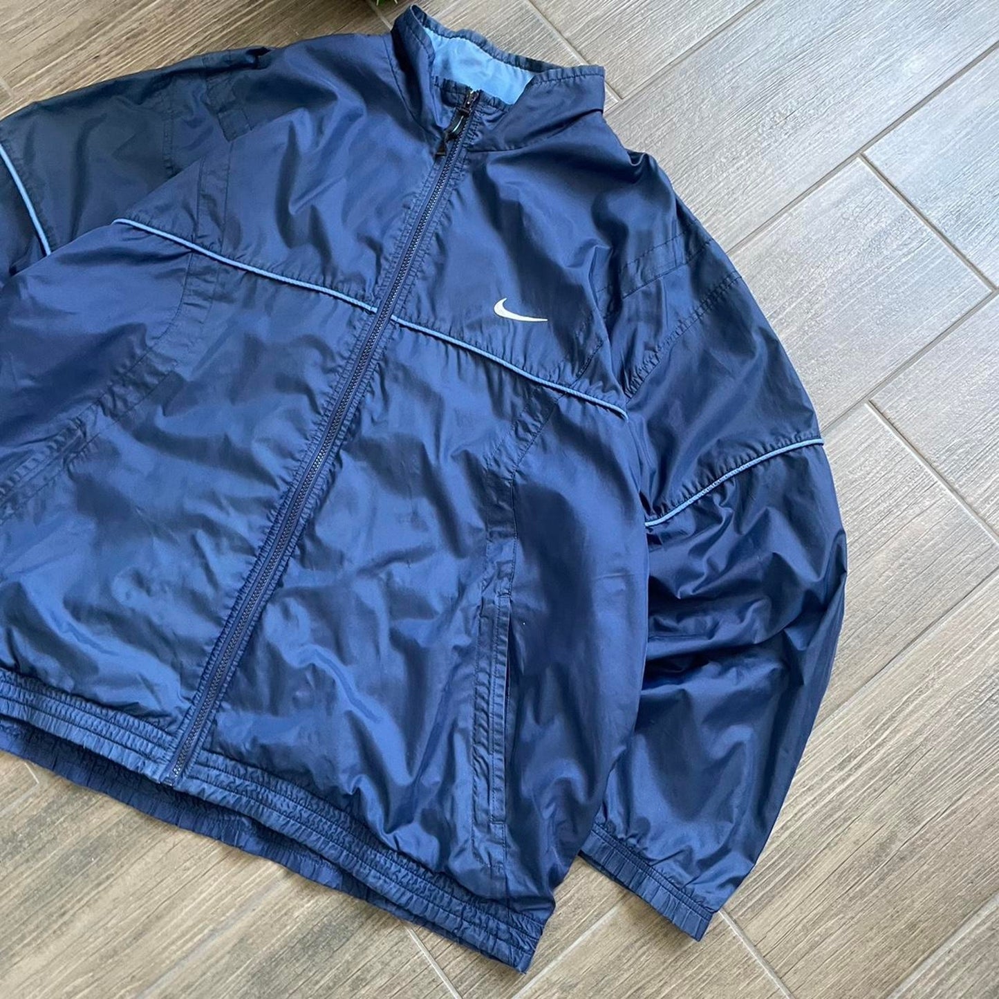 Nike nylon y2k baggy vintage jacket